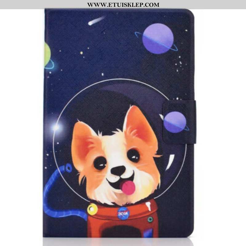 Etui Folio do Samsung Galaxy Tab S8 / Tab S7 Kosmiczny Pies